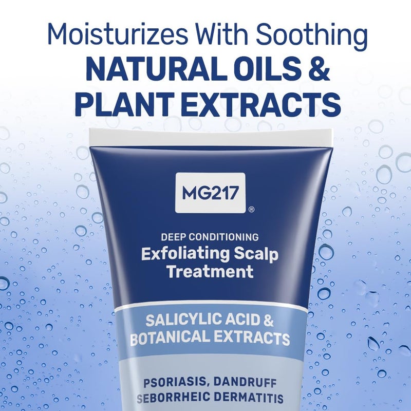 MG217 Deep Conditioning Salicylic Acid Scalp Care for Psoriasis, Exfoliating and Hydrating Formula, Sulfate-Free, Paraben-Free, Cruelty-Free, Fragrance-Free, 6 fl oz - Image 5