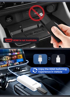 HD2CP Wired CarPlay to HDMI For Youtube Netflix Game Box Switch in Play adapter HDMI For PS 5 4 Fire TV Sticks DVD Game Remote Control Streaming media adapter For BENZ AUDI KIA Hyundai video - pzsku/ZF348F4CE6CC963633412Z/45/_/1722318292/430766e9-f87c-4626-9b04-0e3460e29f7f