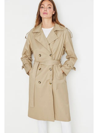 Trench Coat - Beige - Double-breasted - pzsku/ZF34934F5B06392DAA474Z/45/_/1698922074/d56dde74-a04f-43fc-a829-5c6e55ab2780