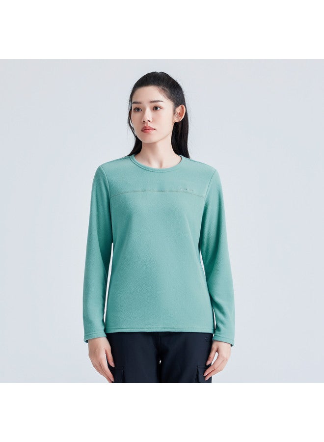 Lightweight Fleece】autumn Outdoor Sports Base Layer T-shirt - Warm, Stylish And Versatile - Image 2