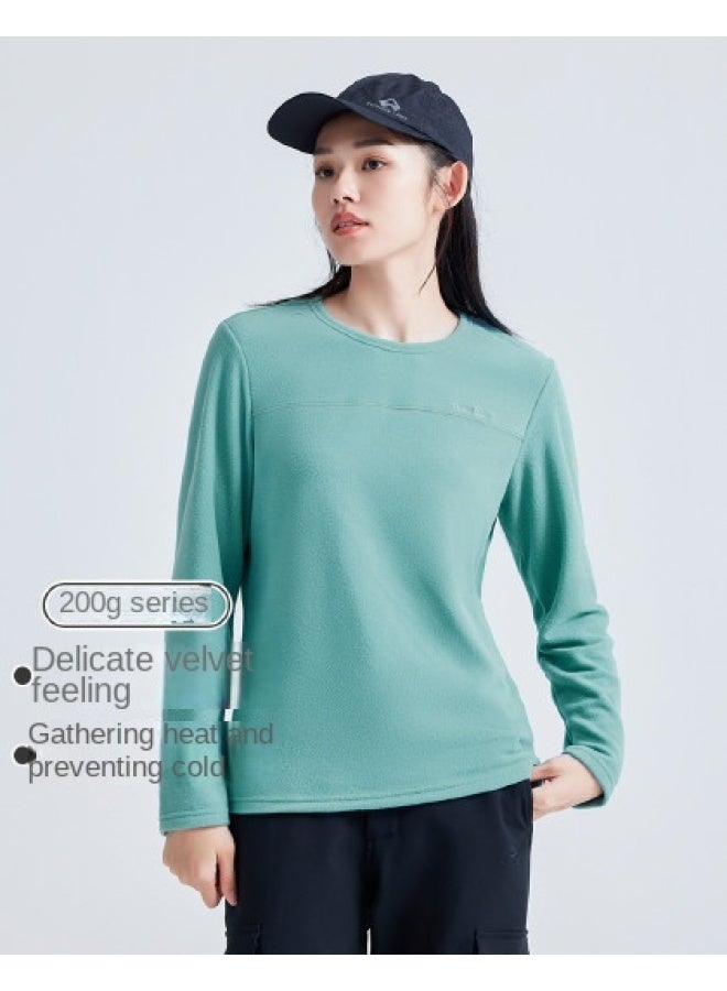 Lightweight Fleece】autumn Outdoor Sports Base Layer T-shirt - Warm, Stylish And Versatile - Image 1