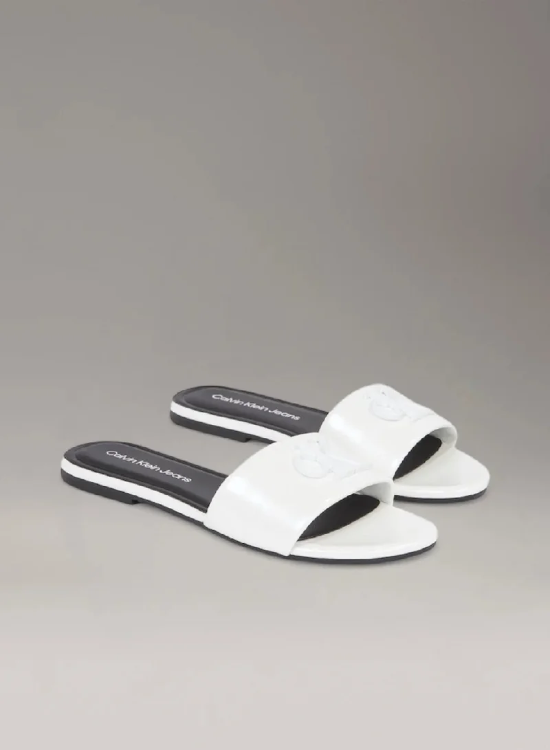 كالفن كلاين جينز صندل لامع