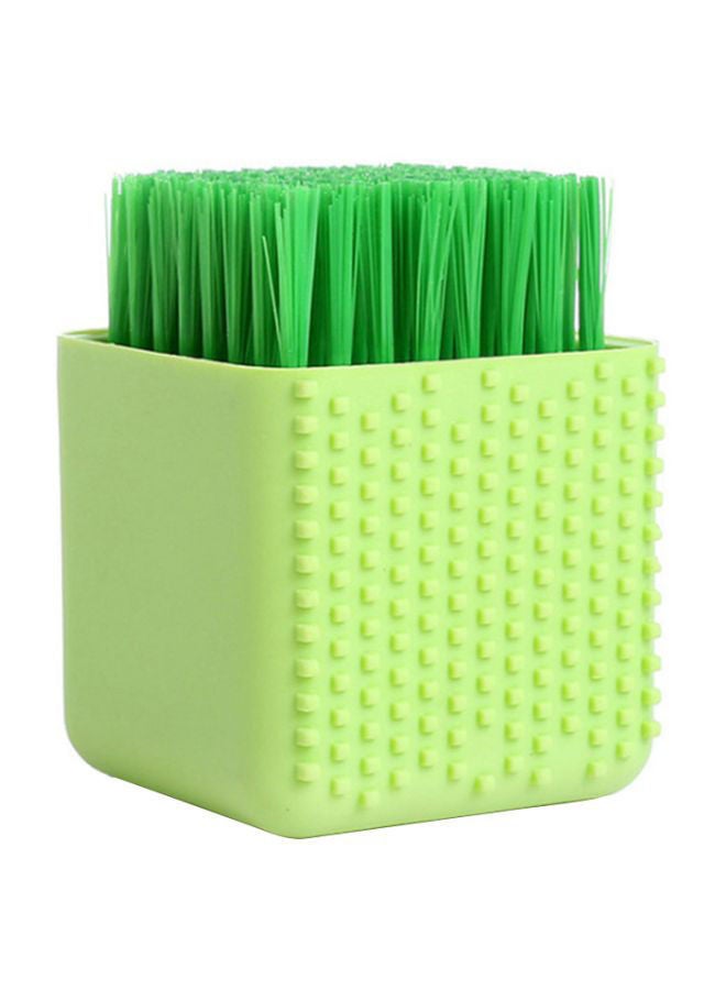 NIBEMINENT Potted Plant Shaped Brush Green 8.00x6.00x6.00centimeter - Image 1