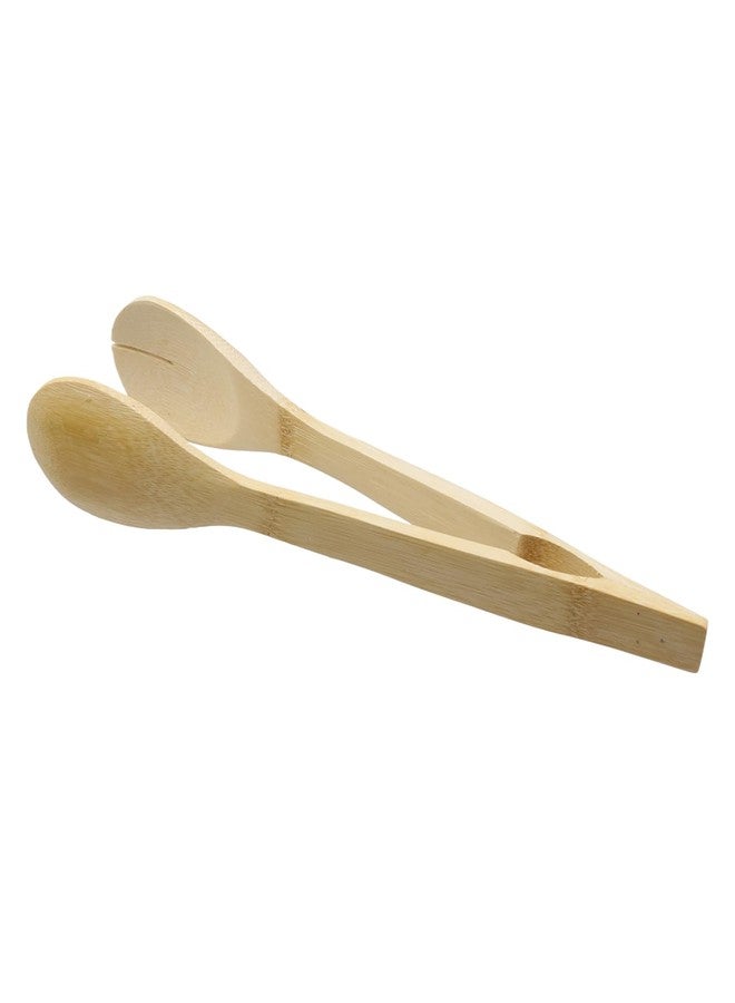 Pastlla 2Pcs 12" Wooden Tongs For Serving Food, Wooden Fruit Tongs Anti-slip Long Toaster Tong for Kitchen Cooking, BBQ, Buns, Bread, Steaks, Fruit, Vegetables - Image 4