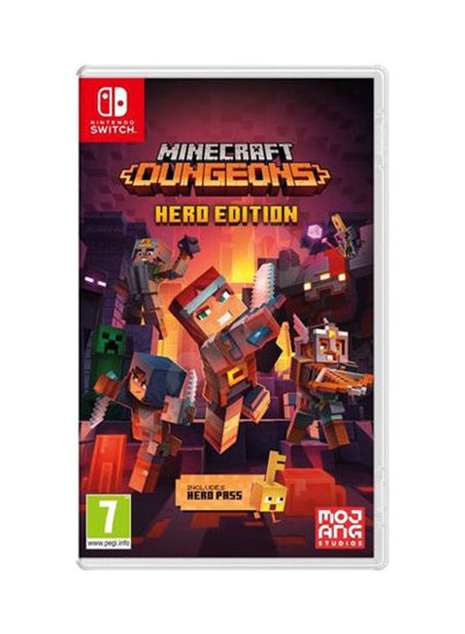 موجانج لعبة الفيديو "Minecraft Dungeons" - (إصدار عالمي) - مغامرة - nintendo_switch - Image 1