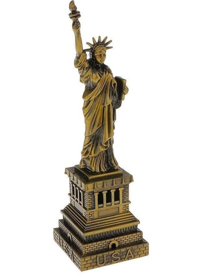 VRB Dec Brass 1 Set for Statue Study Office Desk Decor Showpiece Gift Decoration Accessories Items Decorative Showpeice for Home , Golden - Image 4