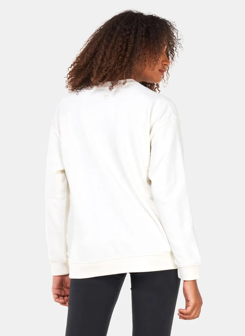Timberland Women's Checkered Logo Sweatshirt