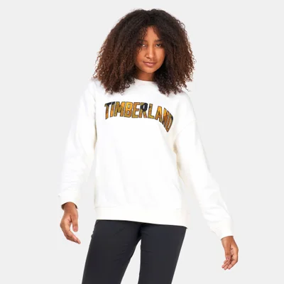Timberland Women's Checkered Logo Sweatshirt