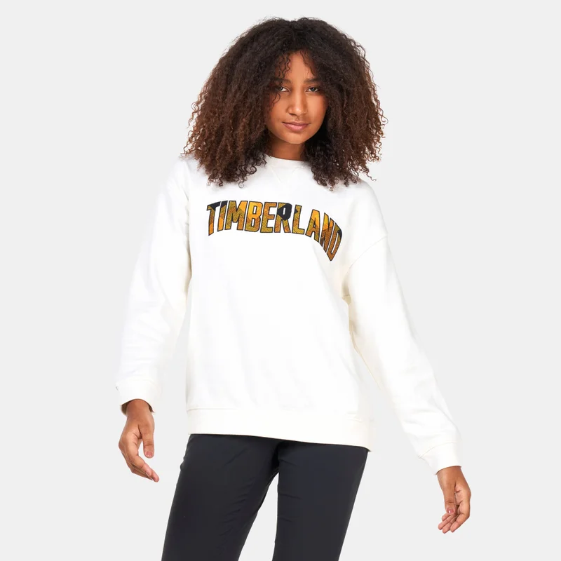 Timberland Women's Checkered Logo Sweatshirt