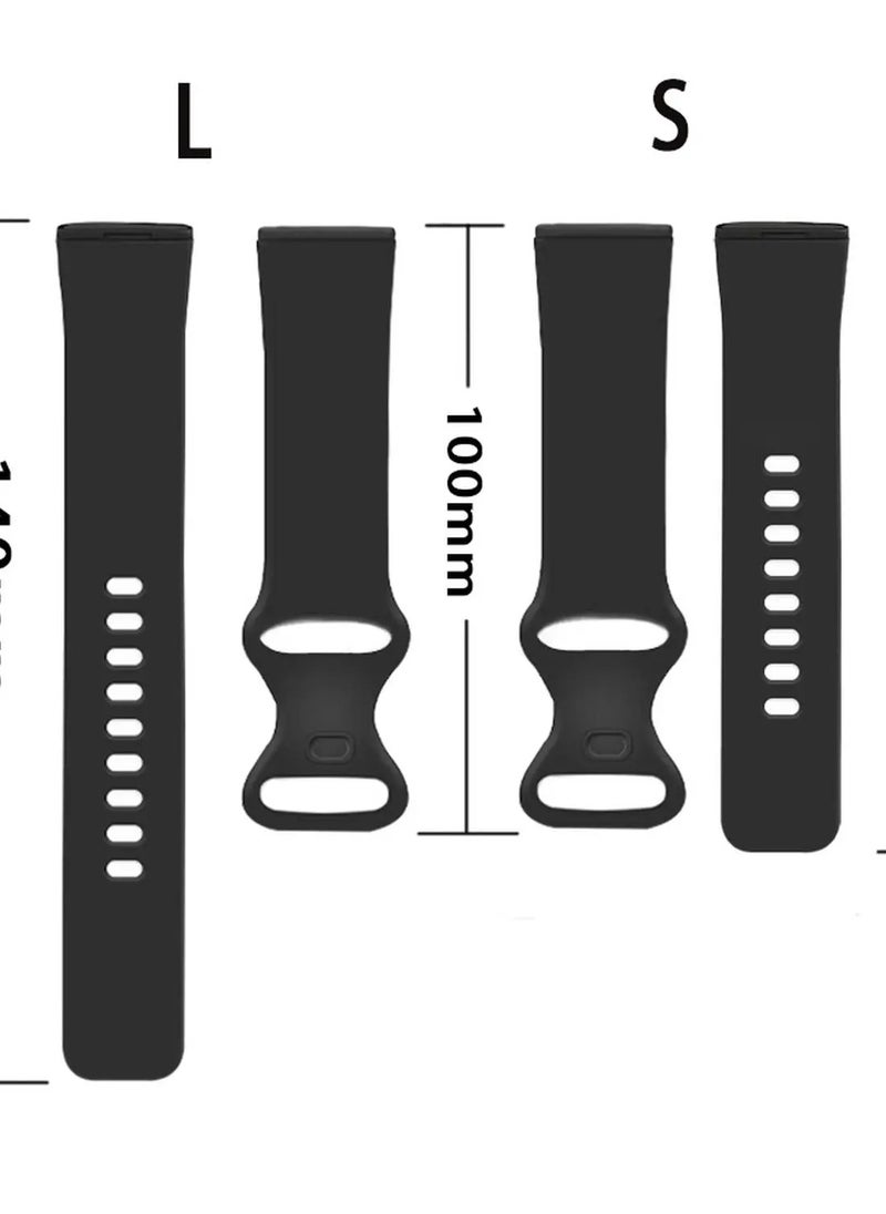 Devia 347320-BK Deluxe Series Sport Silicone Watch Band for Apple Watches - Black - pzsku/ZF34A1F68BA84EBCCAD3DZ/45/_/1729721493/970fb6a7-d855-4a7e-a50f-dc8f5c7d051b