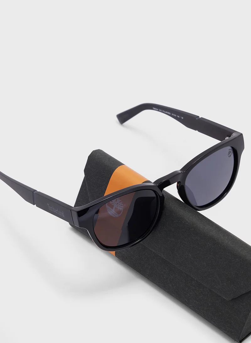 Timberland Uv Protected Wayfarer Polarized  Sunglasses