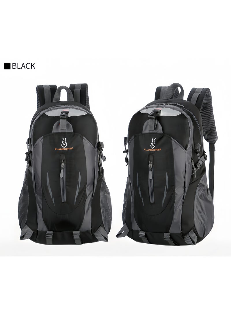 FLAMEHORSE Upgraded Mountaineering Bag Travel Backpack Outdoor Backpack Leisure Sports Bag Waterproof Backpack - Image 2