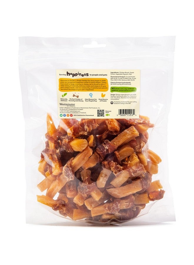 Pet 'n Shape Sweet Potato Chews Jerky Dog Treats  1 Pound - Image 2
