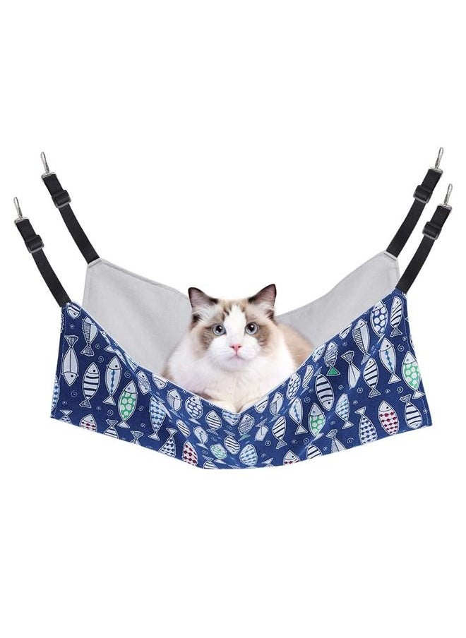 Neostyle Cat Cage Double Sided Hanging Hammock Bed  - Image 1