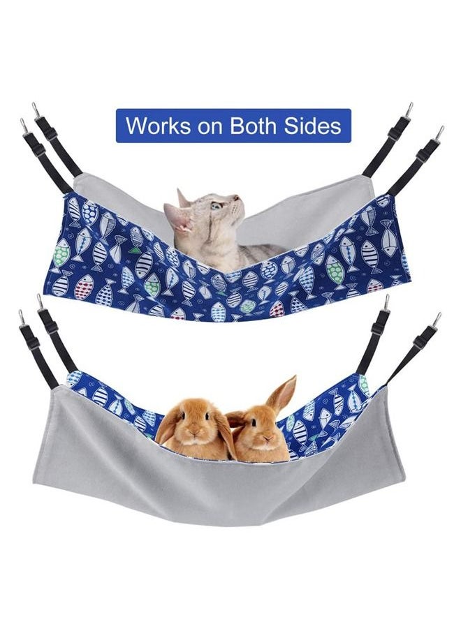 Neostyle Cat Cage Double Sided Hanging Hammock Bed  - Image 5