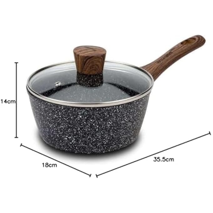 NAVA Saucepan Nature With Nonstick Stone Coating 18Cm - Image 4