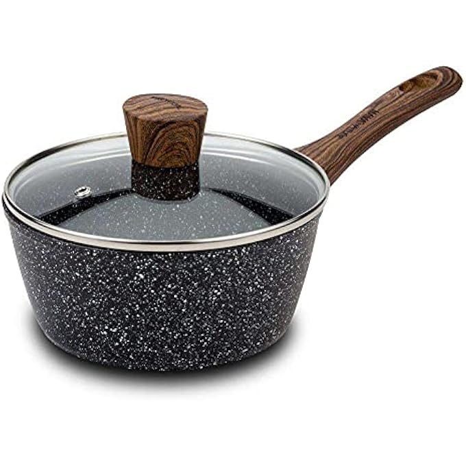 NAVA Saucepan Nature With Nonstick Stone Coating 18Cm - Image 1
