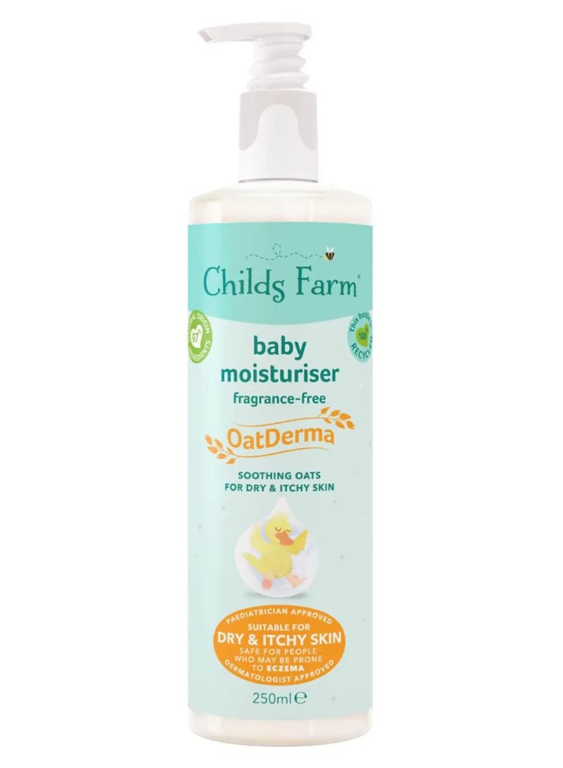 تشايلدز فارم مرطب الشوفان للأطفال من تشايلدز فارم - خالي من العطور، 250 مل