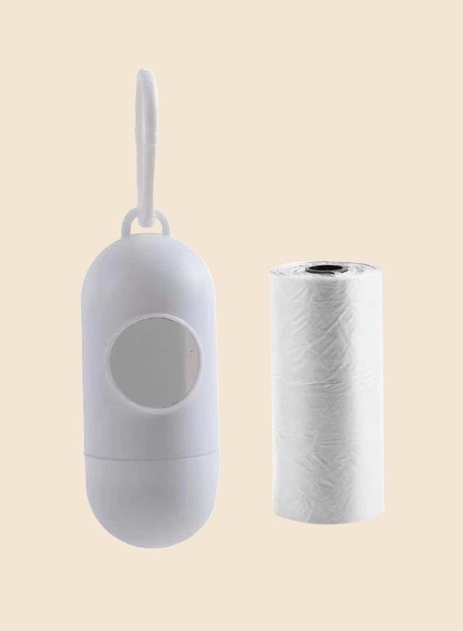 20 rolls of garbage bags and one garbage bag storage capsule, pet poop bag, dog garbage bag, pet cleaning bag, pet poop bag, pet excrement bag, pet poop bag. - Image 3