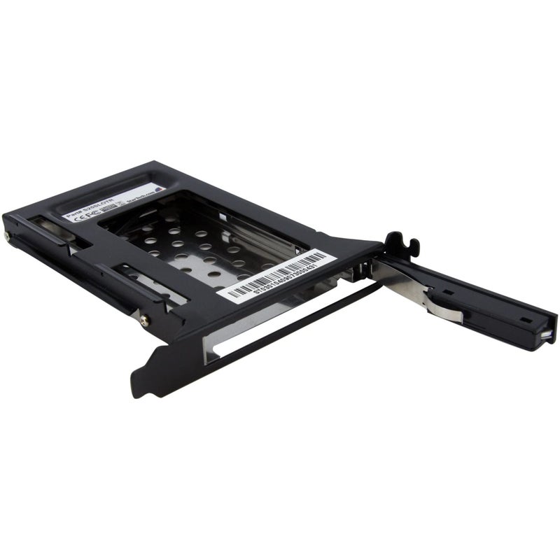 StarTech.com 2.5in SATA Removable Hard Drive Bay for PC Expansion Slot - Storage bay adapter - black , TAA (S25SLOTR) - Image 5