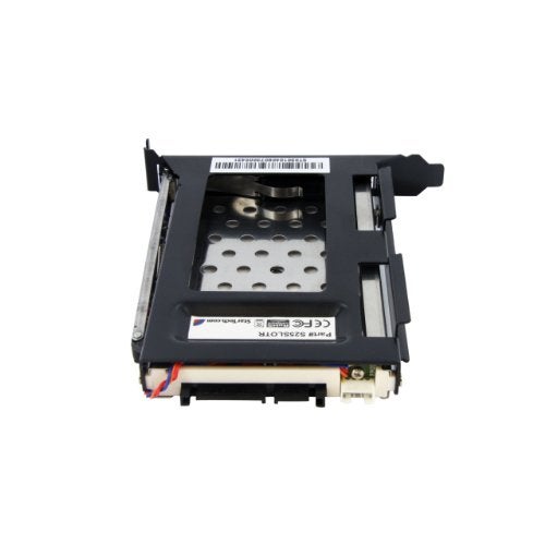 StarTech.com 2.5in SATA Removable Hard Drive Bay for PC Expansion Slot - Storage bay adapter - black , TAA (S25SLOTR) - Image 3