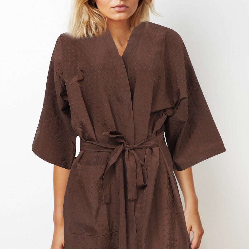 Hair Salon Gowns for Clients, Waterproof and Breathable Hairdressing Robe, Durable Design - Image 3