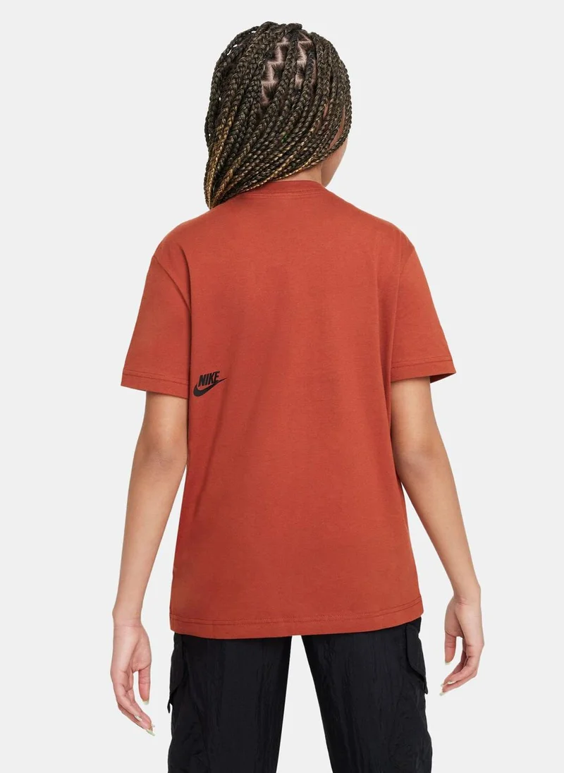 Nike Kids' Sportswear Printed T-Shirt