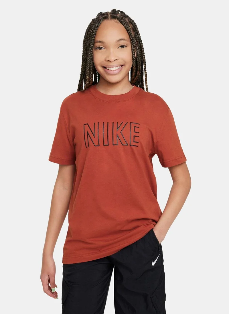 Nike Kids' Sportswear Printed T-Shirt