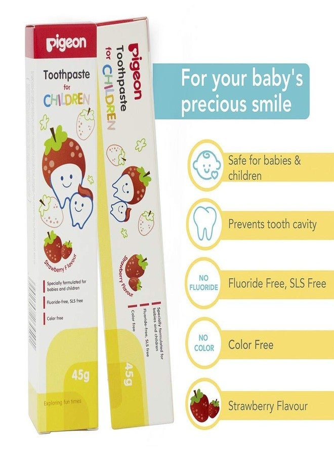 Pigeon Toothpaste Strawberry 45gms - Image 4