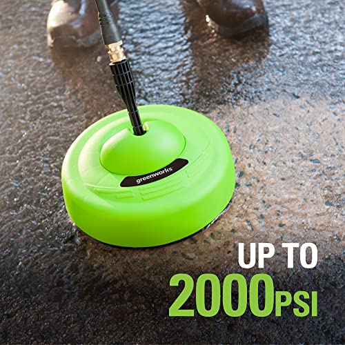 Greenworks 11" Surface Cleaner Universal Pressure Washer Attachment - Image 4