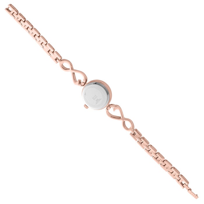 ELIZ ES8967L2RPR Metal Case and Bracelet 3-Hands Women's Watch - Image 4