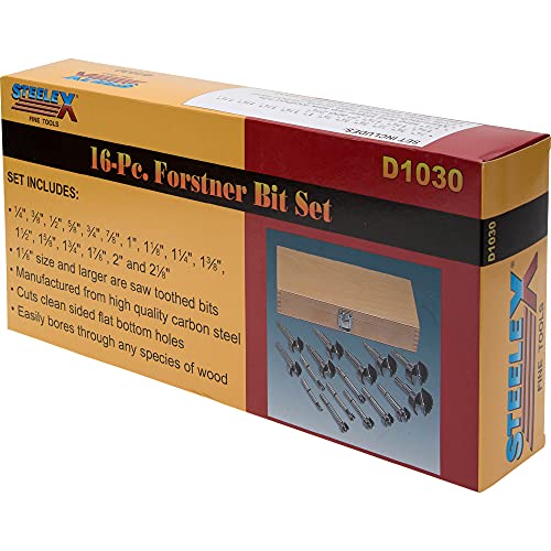 Steelex D1030 16 Piece Forstner Bit Set - Image 5
