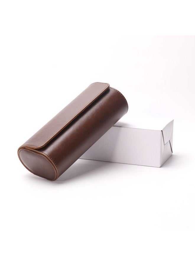 علبة تخزين ساعات جلدية فاخرة بثلاث خانات - Image 5