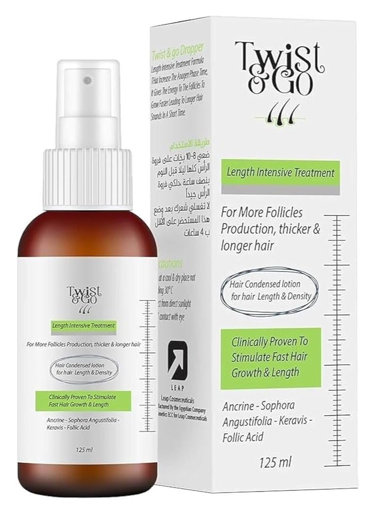 تويست اند جو  Twist&Go تويست اند جو لوشن للعناية المكثفة بطول الشعر 125 مل - Image 1