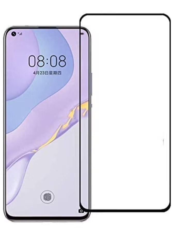 IAF AWH for Huawei Nova 7 SE Screen Protector, 3D Curved Tempered Glass Screen Protector Film [HD Clear] [9H Hardness] [Case Friendly] for Huawei Nova 7 SE 5G Smartphone  - Image 3