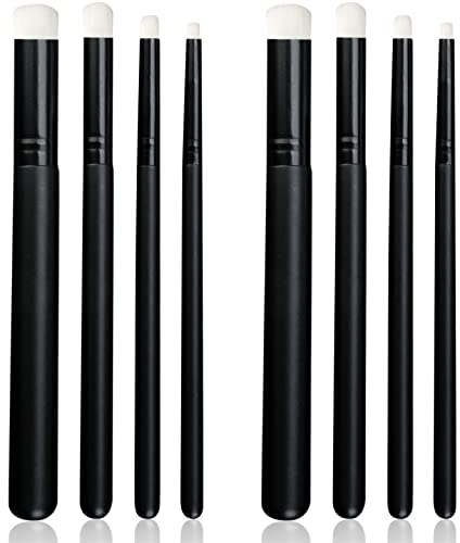 UNIMEIX Mini Blending Brushes for Card Making, Dry Miniature Painting Set Background Blender Paint Brushes Small Detailed Paint Watercolor Brushes (8 Pack) - Image 1