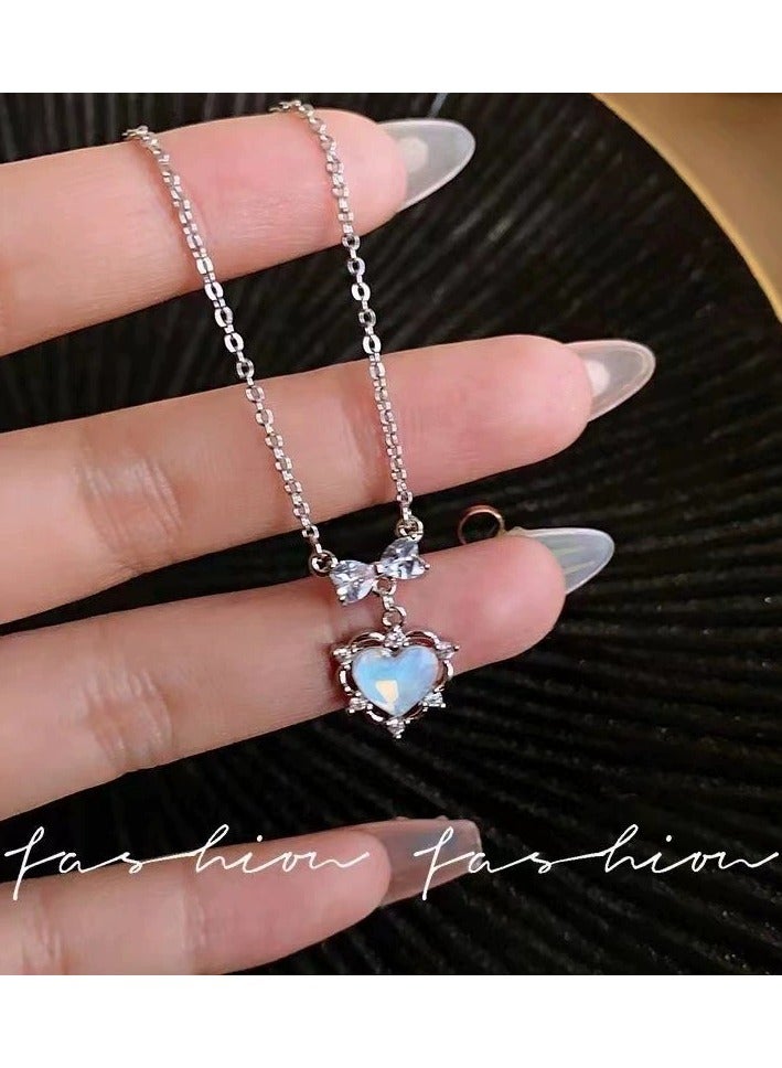 Goolsky Dainty Heart Pendant Necklace – Minimalist Love Jewelry for Women, Elegant & Giftable  - Image 4