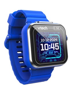 vtech KidiZoom Smartwatch SE Bilingual - Blue | Dual Camera | Fitness Activity Tracker | Included music Games | Great Gift for Age 6+ Kids Teens  - Image 1