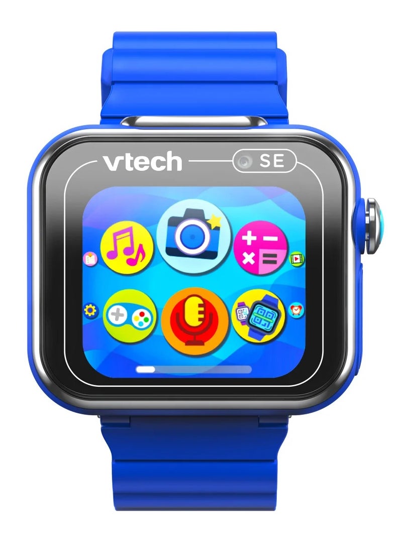 vtech KidiZoom Smartwatch SE Bilingual - Blue | Dual Camera | Fitness Activity Tracker | Included music Games | Great Gift for Age 6+ Kids Teens  - Image 2