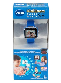 vtech KidiZoom Smartwatch SE Bilingual - Blue | Dual Camera | Fitness Activity Tracker | Included music Games | Great Gift for Age 6+ Kids Teens  - Image 3