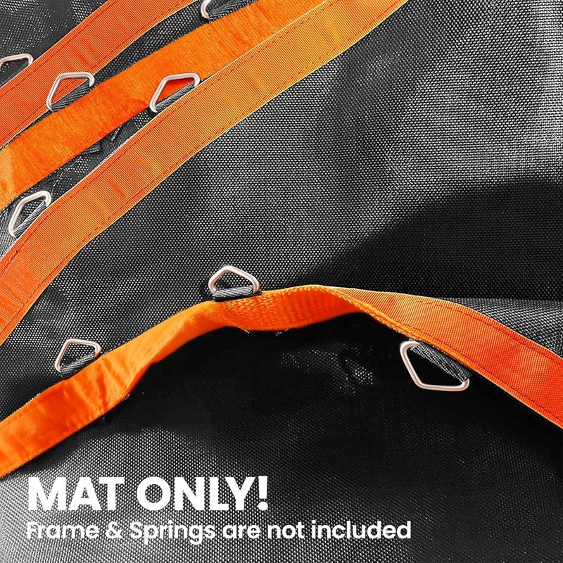Soozier Trampoline Replacement Mat, Fits 12' Trampoline with 72 V Hooks, 5. 5" Springs, Trampoline Mat with 8 Rows of Stitching, Spring Pull Tool Spring, Frame not Included - Image 5