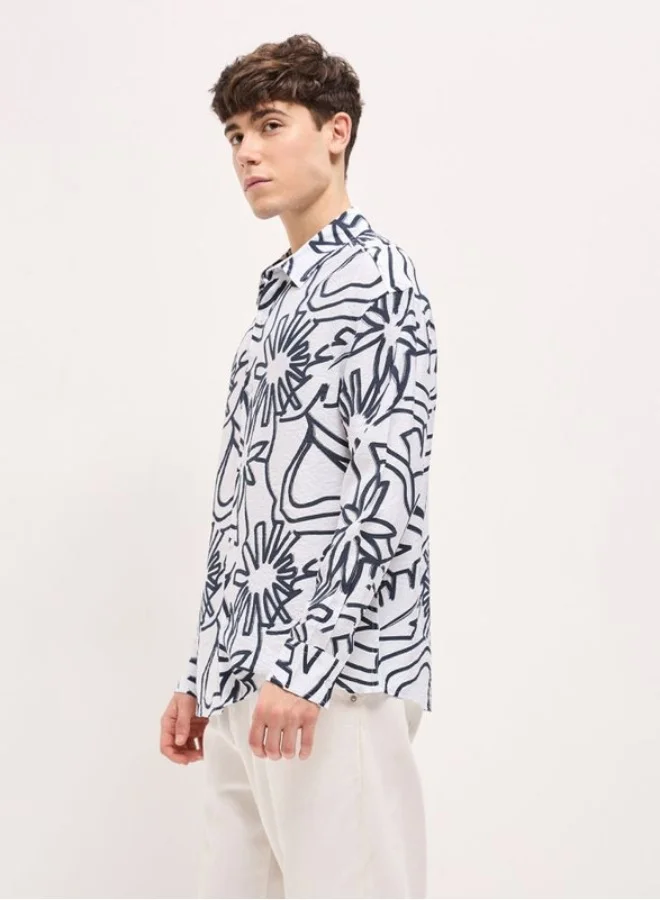 THE BEAR HOUSE Men's Shirt for Casual and Formal Wear | Classic Button-Down Style for Office, Daily Use, Travel, Events & All-Season Outfits | Versatile & Stylish Wardrobe Essential for Every Occasion