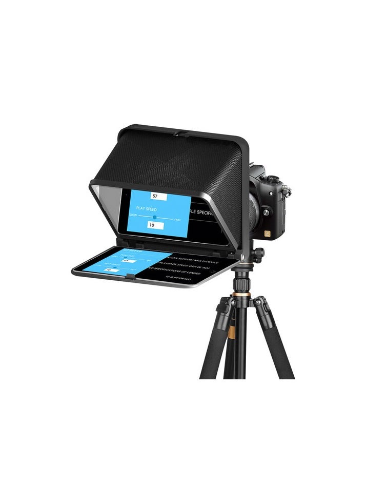 LENSGO LENSGO TC7 Portable Teleprompter for Smartphones, Tablets & Select DSLR/Mirrorless Cameras  - Image 3