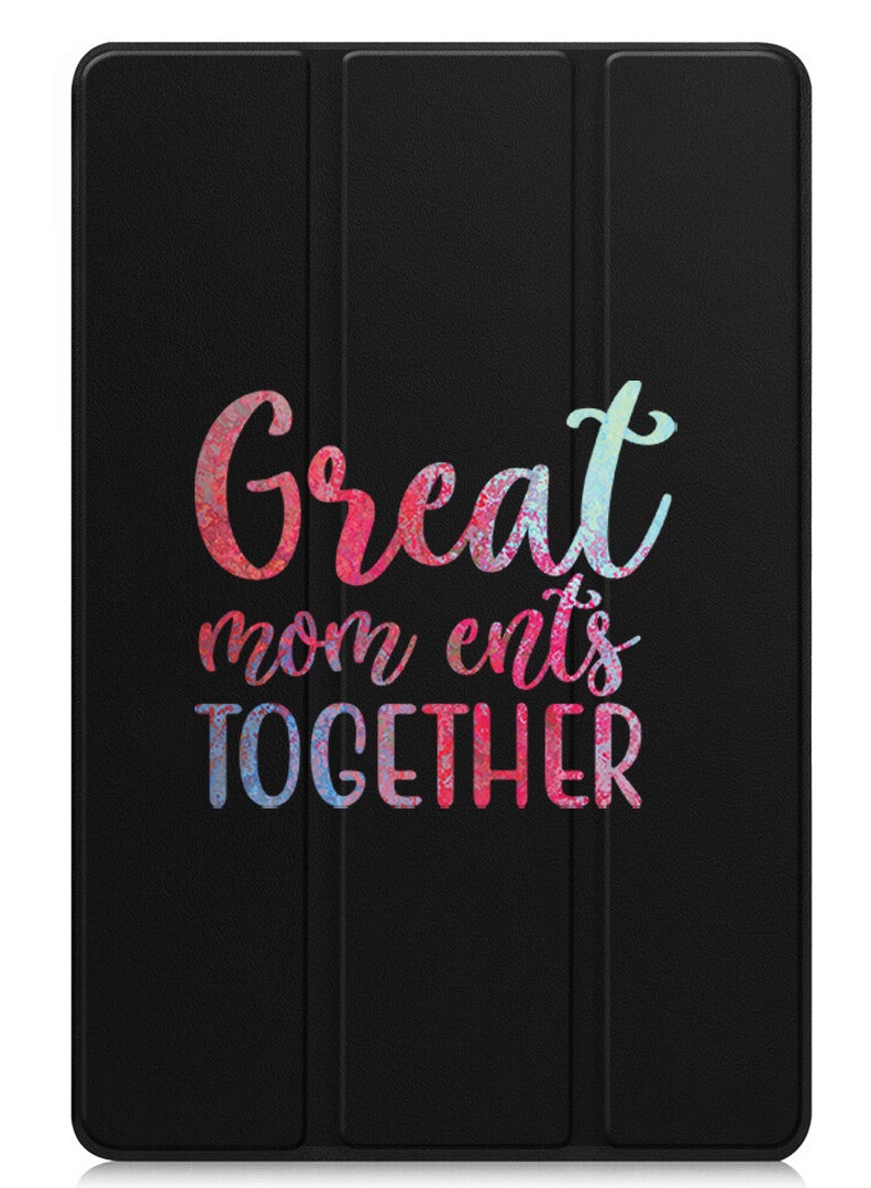 Theodor Protective Flip Case For OnePlus Pad 2 (2024) & OnePlus Pad Pro (2024) With Trifold Stand Auto Wake Sleep Shockproof Cover Great moments - Image 1