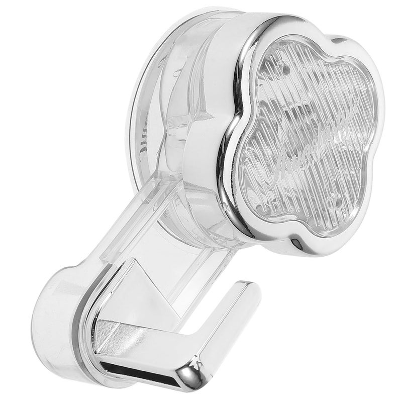 White Strong Suction Cup Hooks For Bathroom Kitchen Shower Towel Holder Hanger - Image 2