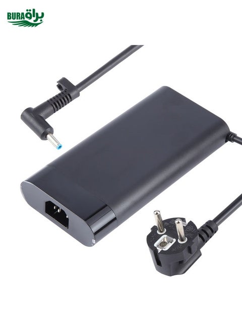 200W 19.5V 10.3A Oval Laptop Notebook Power Adapter For HP 4.5 x 3.0mm, Plug:EU Plug
