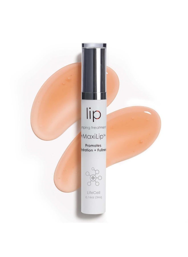 LifeCell Lip Plumping Treatment â€“ Glossy Balm with MaxiLip Peptides for Fuller, Smoother Lips â€“ Hydrating, Non-Irritating, Fragrance-Free Lip Care for All Skin Types - Image 2