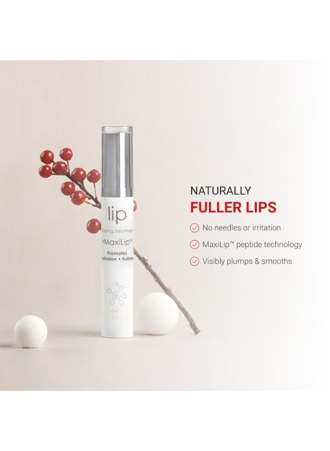 LifeCell Lip Plumping Treatment â€“ Glossy Balm with MaxiLip Peptides for Fuller, Smoother Lips â€“ Hydrating, Non-Irritating, Fragrance-Free Lip Care for All Skin Types - Image 3