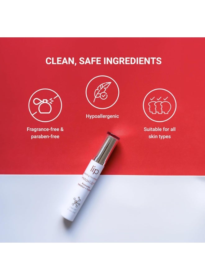 LifeCell Lip Plumping Treatment â€“ Glossy Balm with MaxiLip Peptides for Fuller, Smoother Lips â€“ Hydrating, Non-Irritating, Fragrance-Free Lip Care for All Skin Types - Image 4