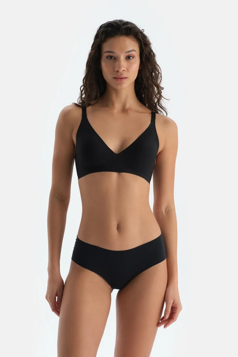 داجي Black 1135KC Nitsa Seamless Bra Without Wire